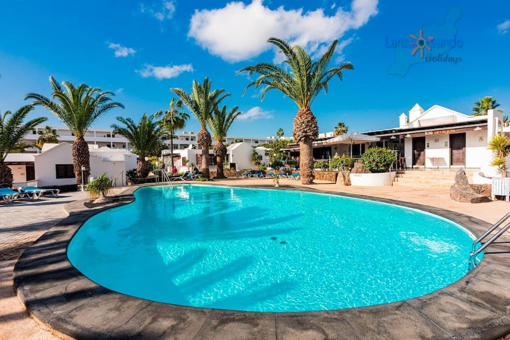 Casa Patty, Piscinas Climatizadas, Primera Linea Costa Teguise Bagian luar foto