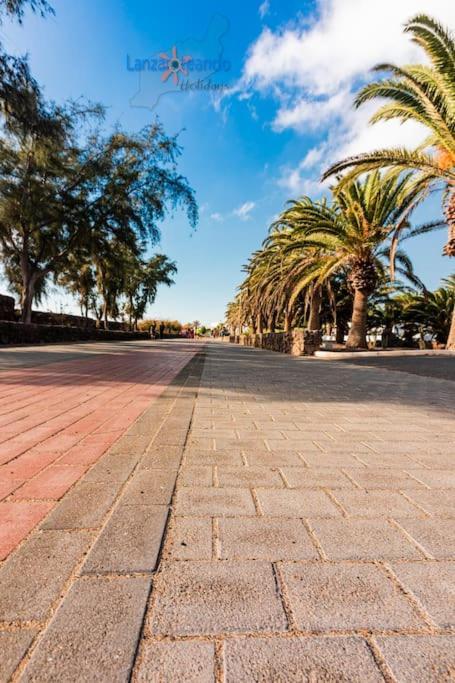 Casa Patty, Piscinas Climatizadas, Primera Linea Costa Teguise Bagian luar foto
