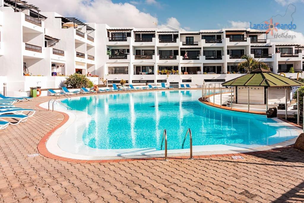 Casa Patty, Piscinas Climatizadas, Primera Linea Costa Teguise Bagian luar foto